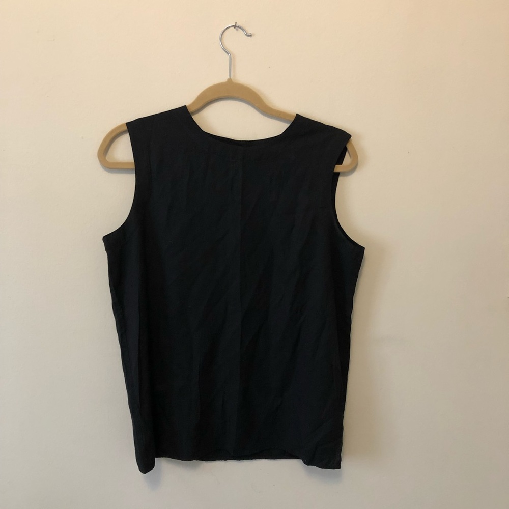 Nice Talbots Black Tank Top